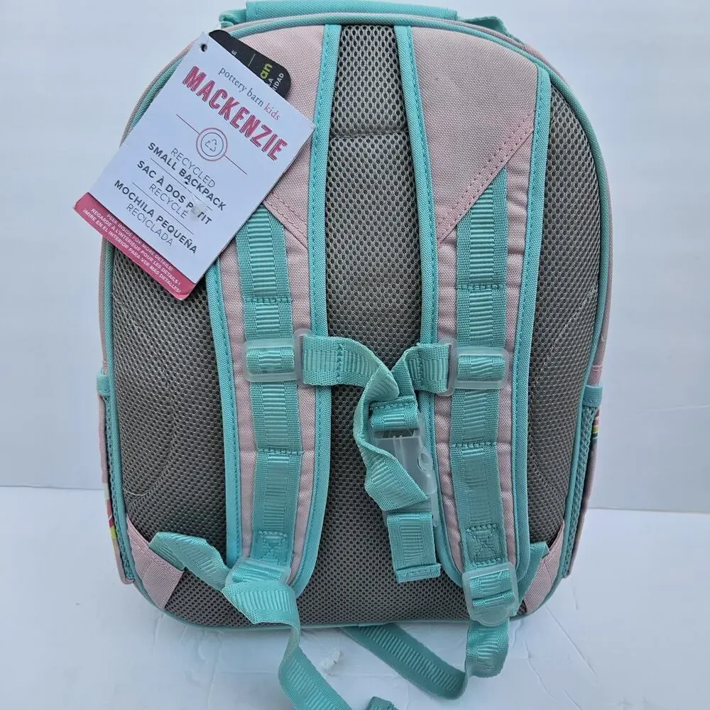 Pottery Barn Kids Mackenzie Pink Rainbow backpack ( Glow in the dark) Beach